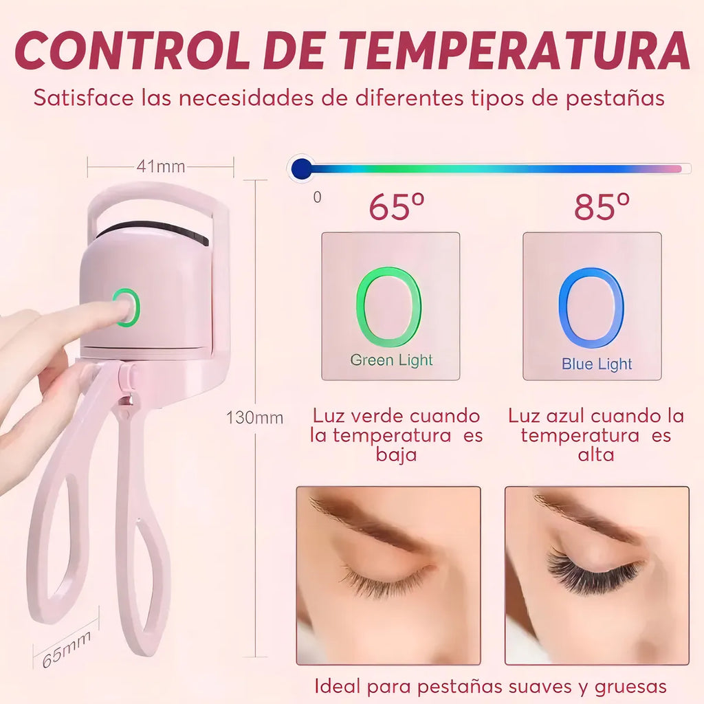 Encrespador De Pestañas Recargable